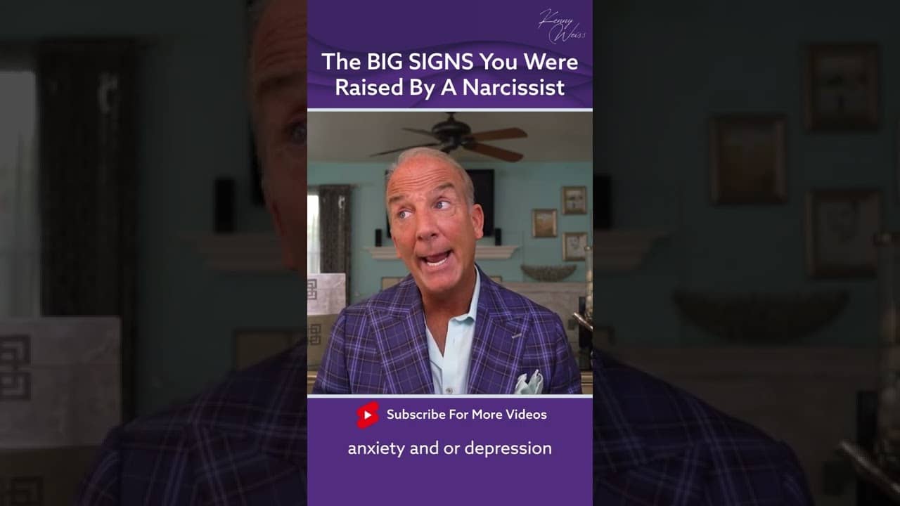 The BIG SIGNS You Were Raised By A Narcissist #Shorts
