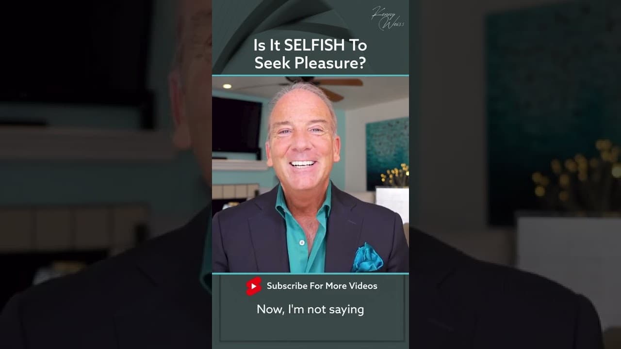 Is It SELFISH To Seek Pleasure? #Shorts