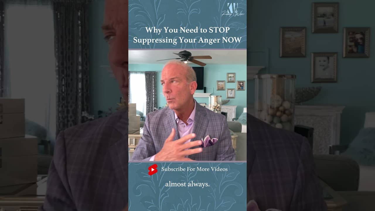Why You Need to STOP Suppressing Your Anger NOW #Shorts