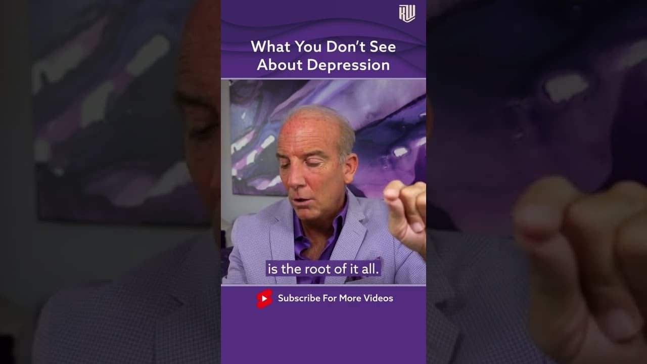 What You Don't See About Depression #Shorts