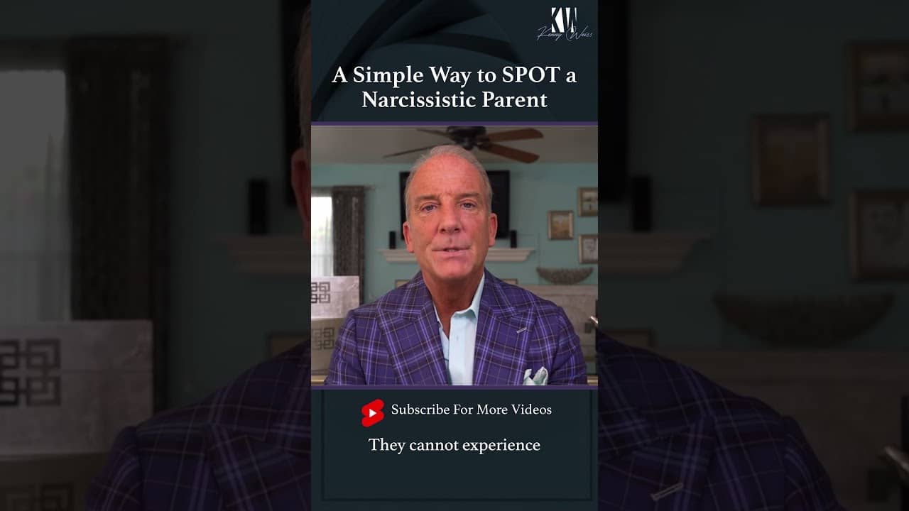 A Simple Way to SPOT a Narcissistic Parent #Shorts