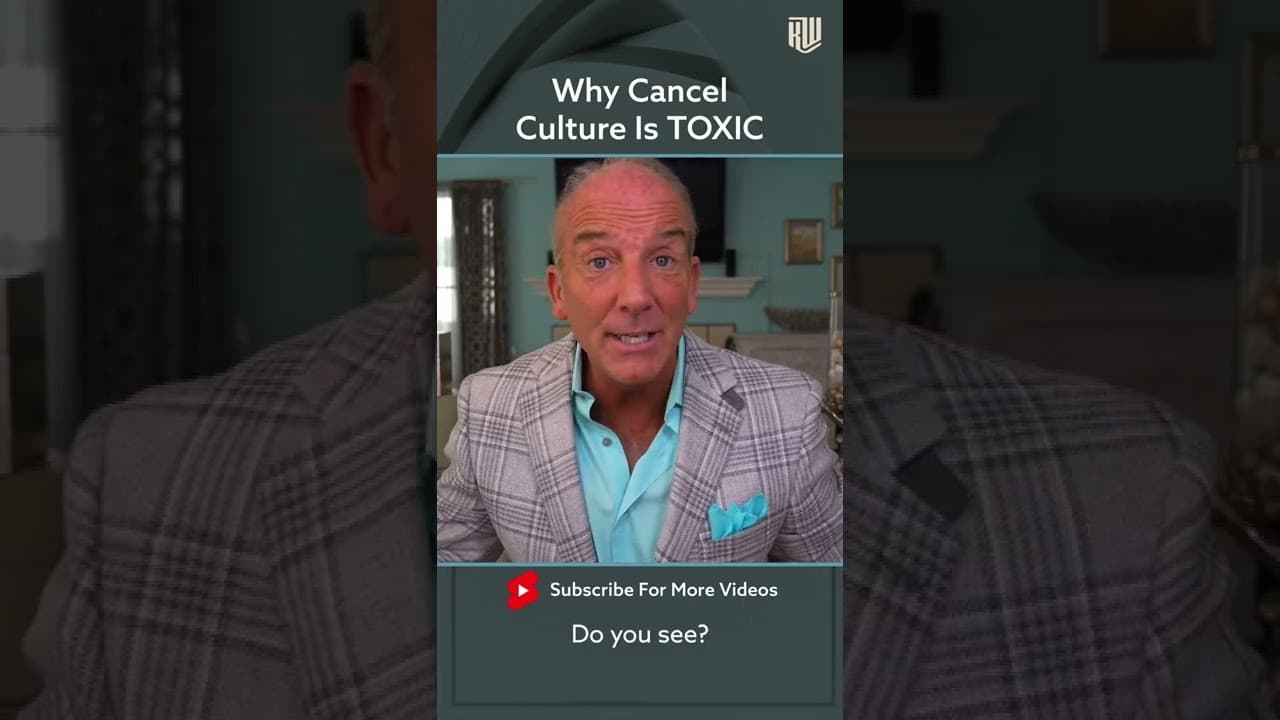 Why Cancel Culture Is Toxic #Shorts