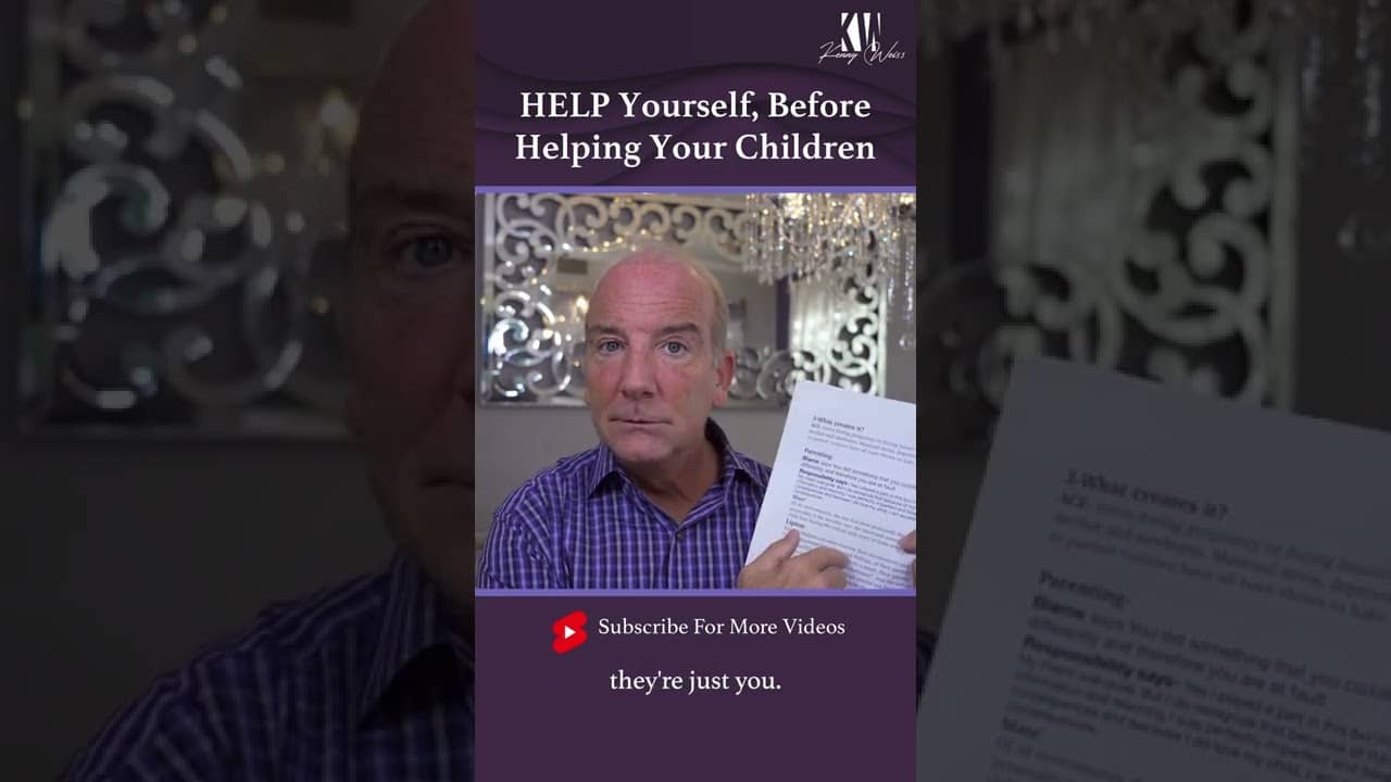 HELP Yourself, Before Helping Your Children #Shorts