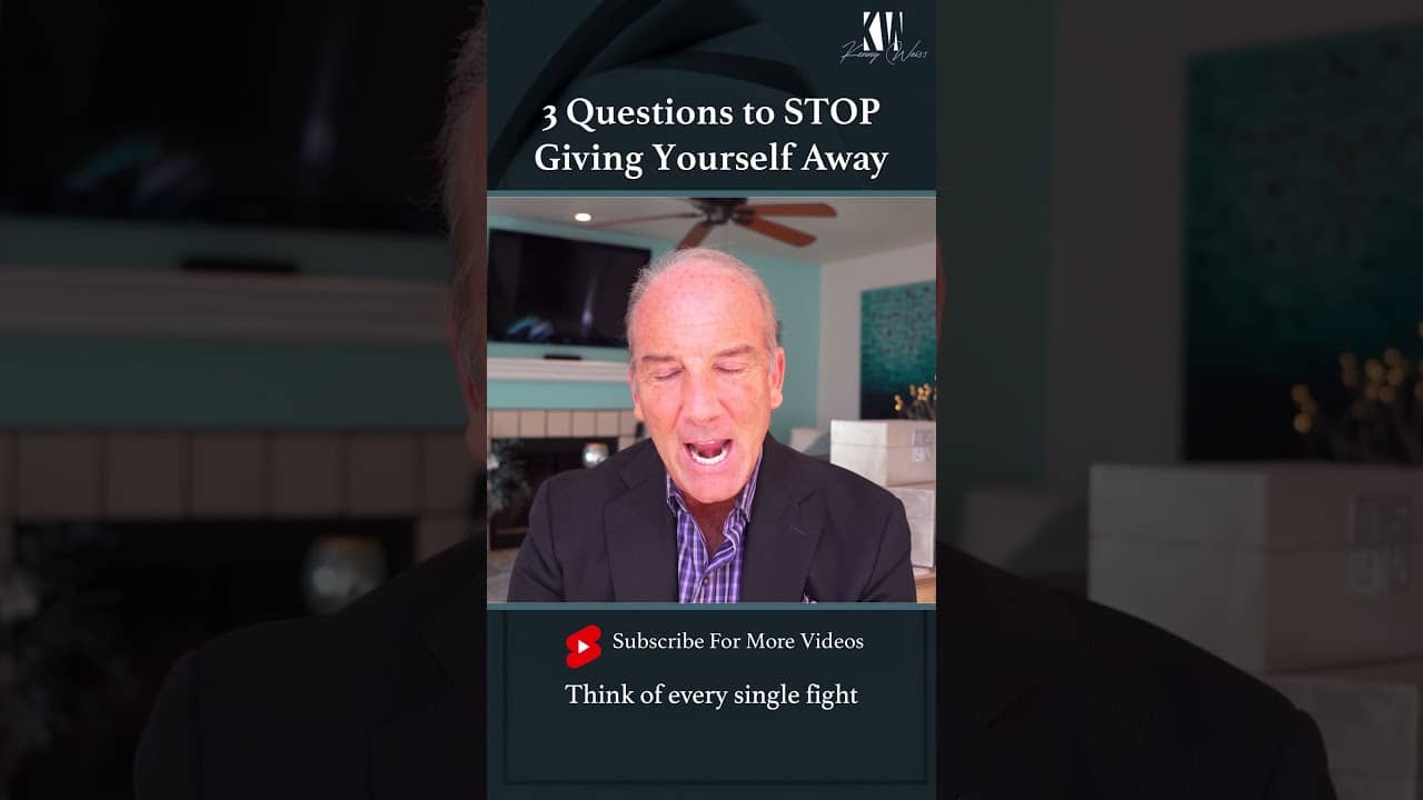 3 Questions to STOP Giving Yourself Away #Shorts
