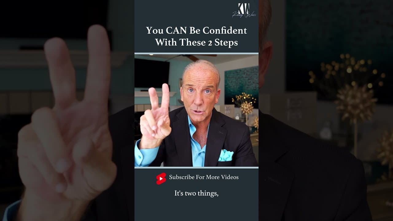 You CAN Be Confident With These 2 Steps #Shorts