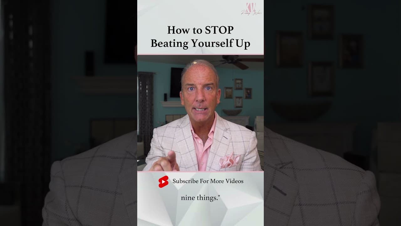 How to STOP Beating Yourself Up #Shorts