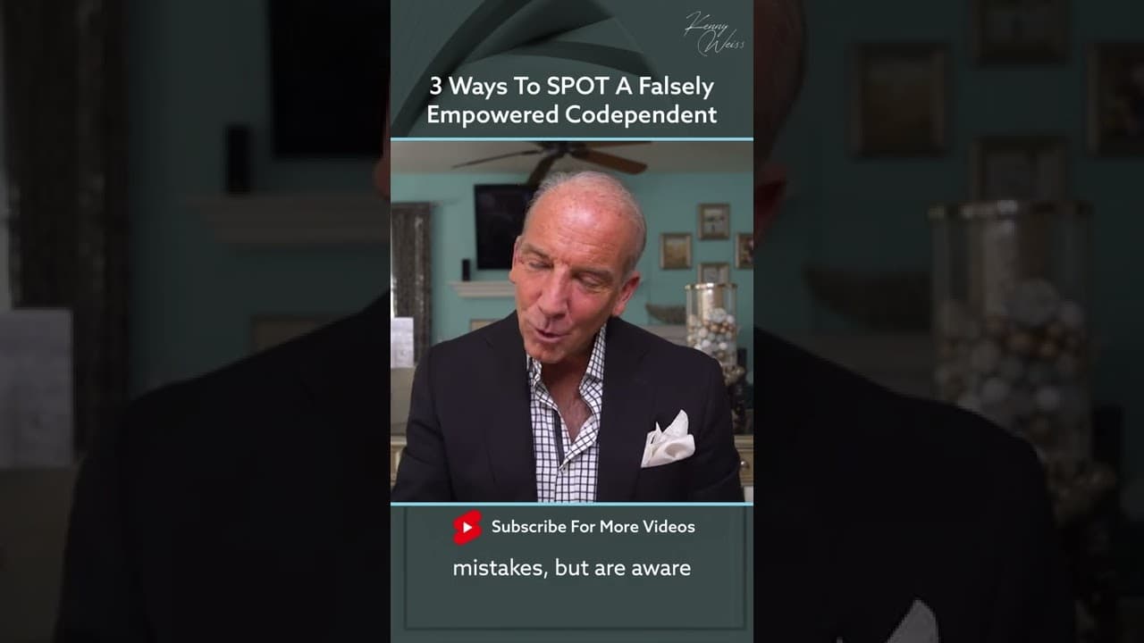 3 Ways To SPOT A Falsely Empowered Codependent #Shorts