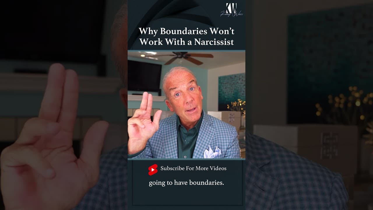 Why Boundaries Won't Work With a Narcissist #Shorts