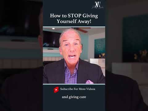 How To STOP Giving Yourself Away! #Shorts