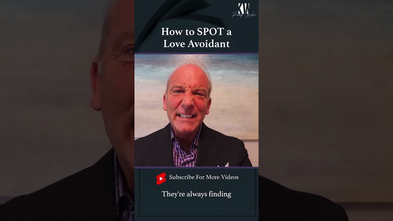 How to SPOT a Love Avoidant #Shorts