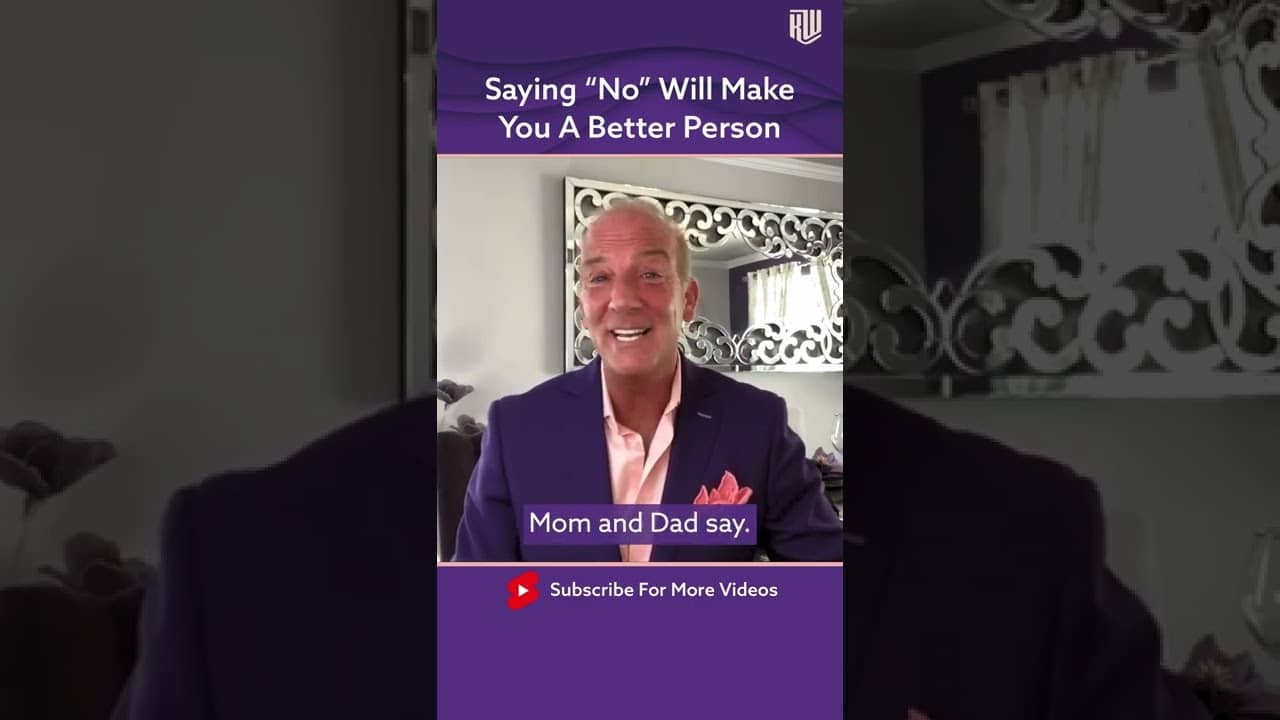 Saying “No” Will Make You A Better Person #Shorts