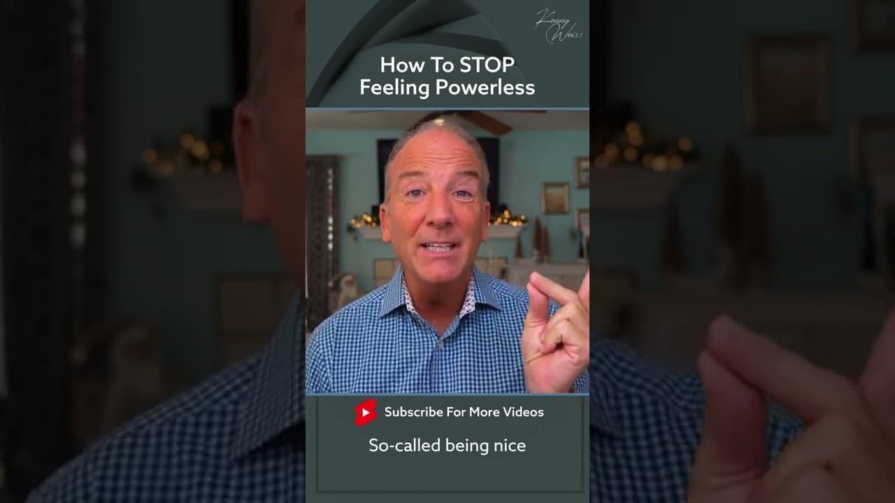 How To STOP Feeling Powerless #Shorts