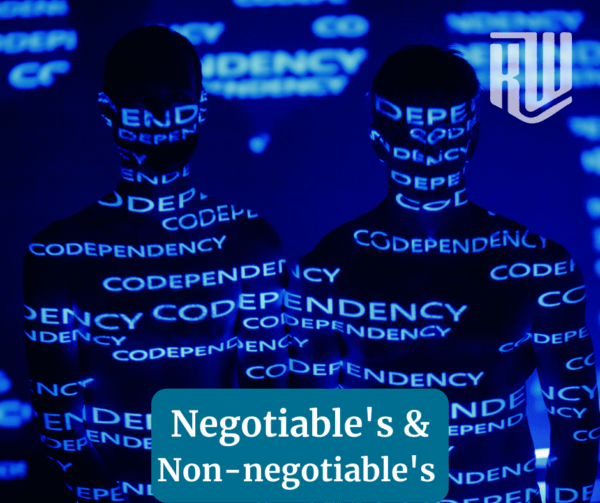 How To Determine Our Negotiable&#8217;s And Non-negotiable&#8217;s