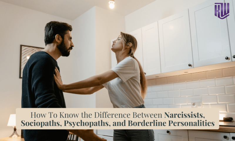 How To Know The Difference Between Narcissists, Sociopaths and Borderline Personalities.