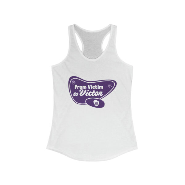 From Victim to Victor Women's Racerback Tank