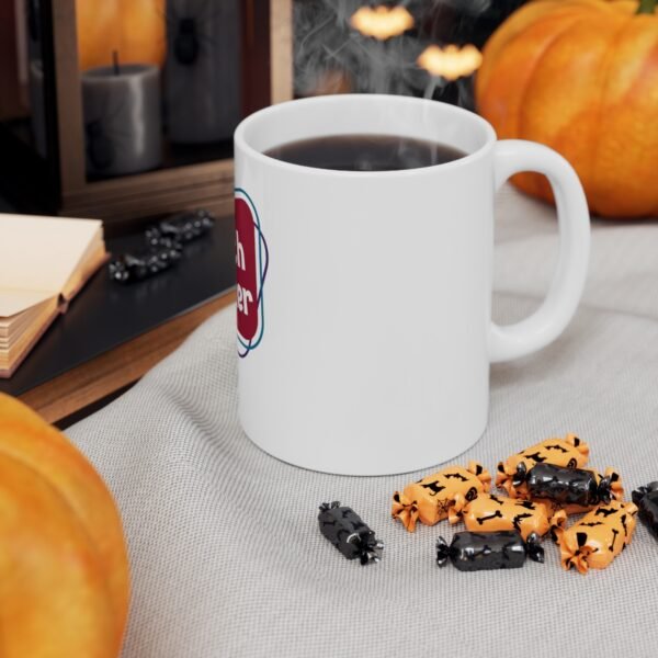 Truth Seeker Ceramic Mug fall background