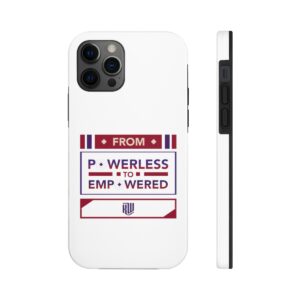 From Powerless to Empowered Tough iPhone Case